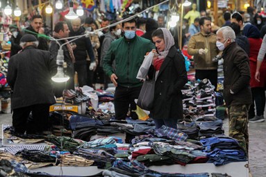 دستفروشان در کلان شهر تهران