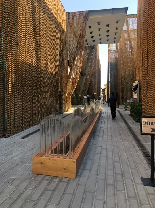 آب، عنصر مغفول مانده معماری ایرانی در طراحی غرفه اکسپو
